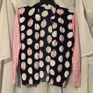 Ladybug cardigan